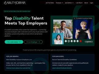ABILITY Job Fair platform preview