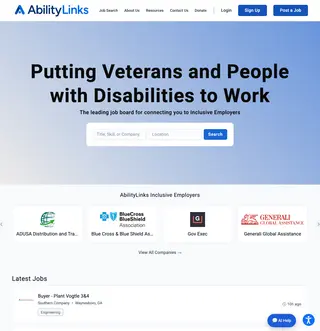 AbilityLinks.org platform preview