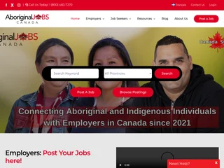 AboriginalJobsCanada screenshot preview