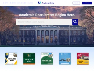 AcademicJobs.net screenshot preview AcademicJobs.net screenshot preview