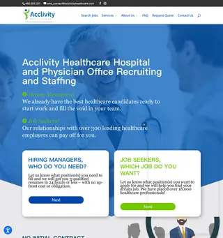Acclivity Healthcare screenshot preview