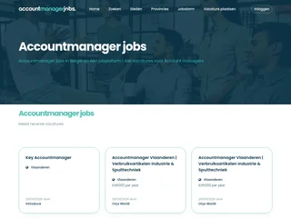 Accountmanagerjobs.be screenshot preview Accountmanagerjobs.be screenshot preview