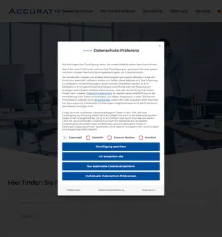 ACCURAT platform preview
