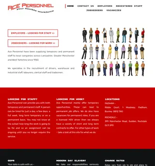 Ace Personnel platform preview