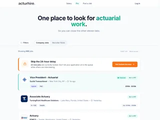 Acturhire screenshot preview Acturhire screenshot preview