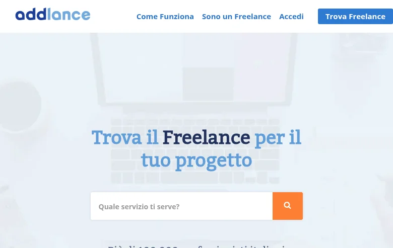 AddLance screenshot AddLance job board platform screenshot showing job search interface