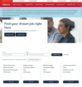 Adecco India platform preview