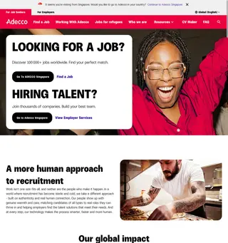 Adecco Tunisie screenshot preview