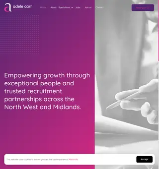 Adele Carr Recruitment screenshot preview