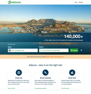 Adzuna South Africa screenshot preview