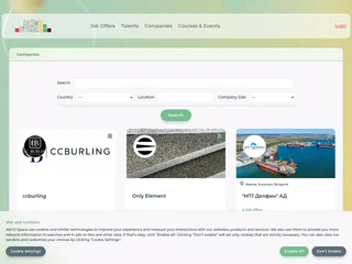 AECO Space Job Board screenshot preview