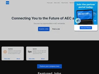 AEC Tech Jobs screenshot preview