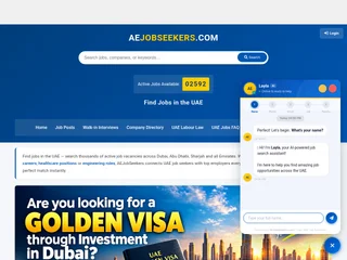 AEJobSeekers platform preview