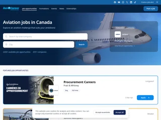 Aerocareer screenshot preview