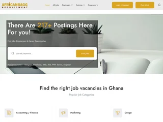 African Bagg Recruitment screenshot preview African Bagg Recruitment screenshot preview