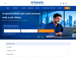 A Gazeta Empregos screenshot preview