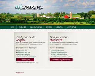 agriCAREERS, Inc. platform preview