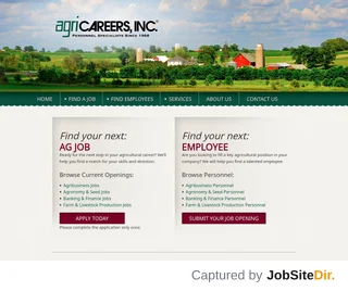 agriCAREERS, Inc. platform preview