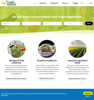 AgriFoodMatch platform preview