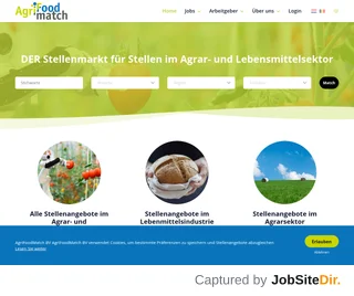 AgriFoodMatch platform preview AgriFoodMatch platform preview