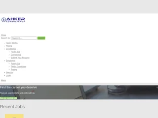 Ahker Consultancy screenshot preview