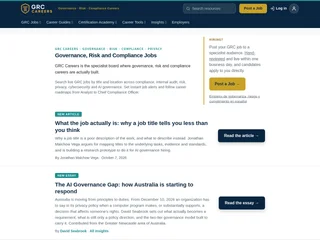 AI Governance, Risk and Compliance Jobs platform preview AI Governance, Risk and Compliance Jobs platform preview