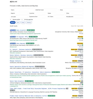 AI Jobs platform preview
