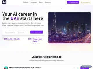 AIJobsUAE screenshot preview AIJobsUAE screenshot preview