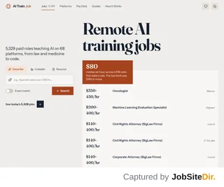 AI Train Job platform preview