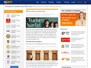 Ajarn.com platform preview