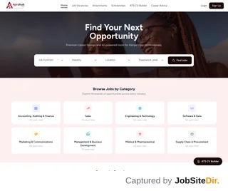 AjiraHub platform preview AjiraHub platform preview