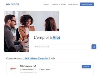 Albi Emplois screenshot preview Albi Emplois screenshot preview