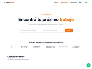 AlertasEmpleo platform preview AlertasEmpleo platform preview