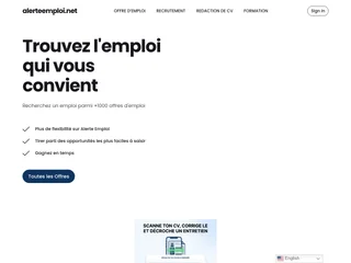Alerte Emploi screenshot preview