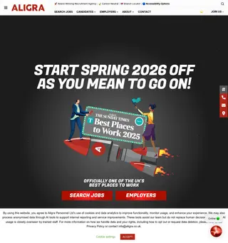 Aligra.co.uk screenshot preview