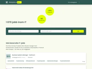 allaitjobb.se screenshot preview