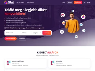 ÁllásMindenkinek platform preview ÁllásMindenkinek platform preview