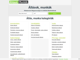 Állásokmunkák.hu screenshot preview