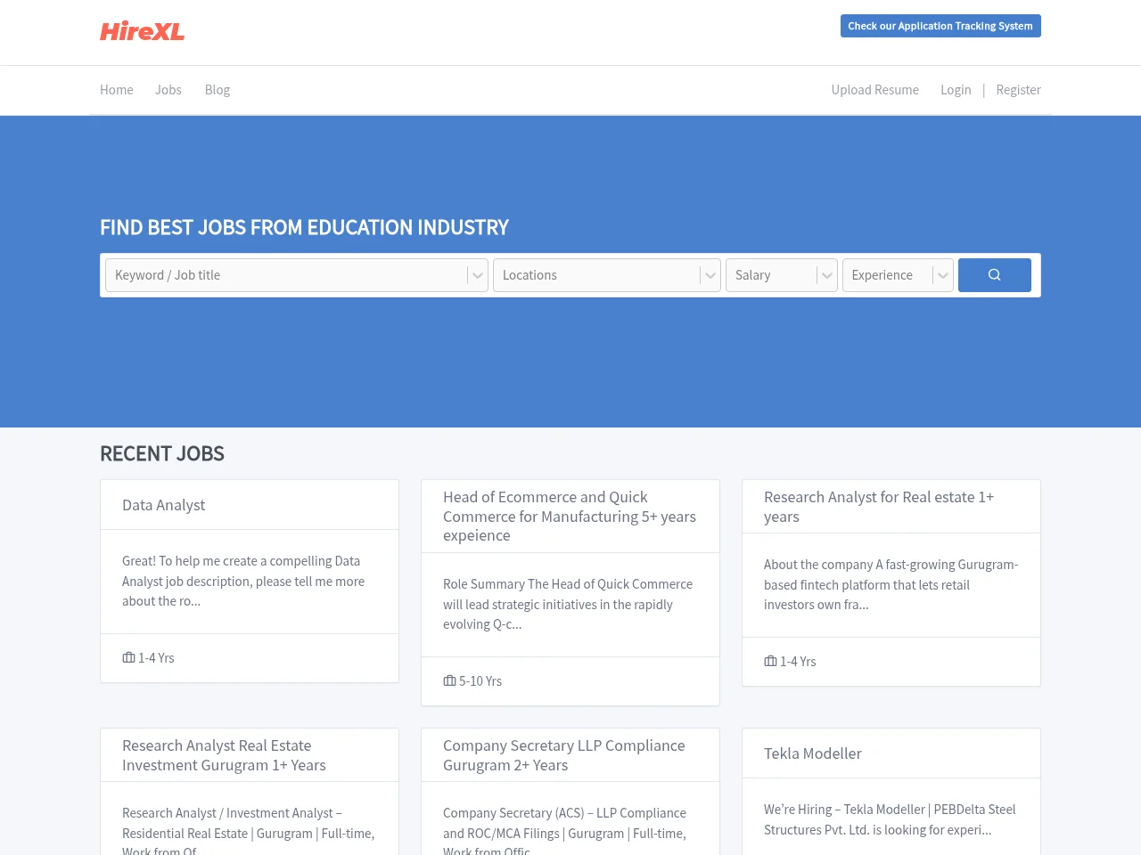 All Good Jobs website screenshot
