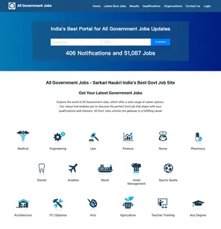 All Government Jobs platform preview