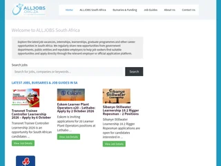 ALLJOBS South Africa screenshot preview ALLJOBS South Africa screenshot preview