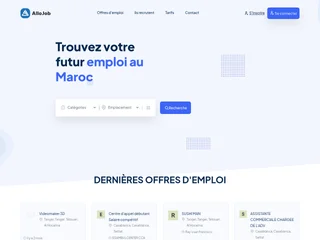 AlloJob.ma screenshot preview
