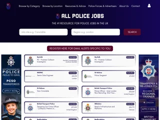AllPoliceJobs screenshot preview AllPoliceJobs screenshot preview