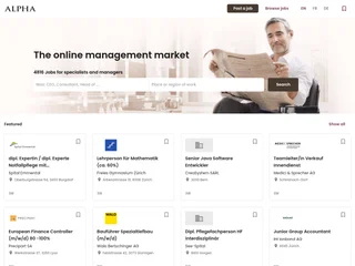 alpha.ch platform preview