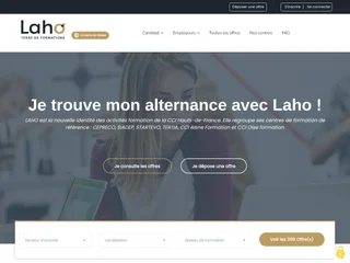 Laho Alternance platform preview Laho Alternance platform preview