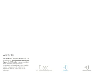 Alti Profili by Umana screenshot preview