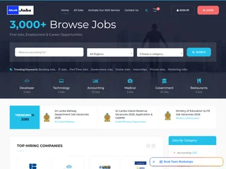 Aluthjobs.com screenshot preview Aluthjobs.com screenshot preview