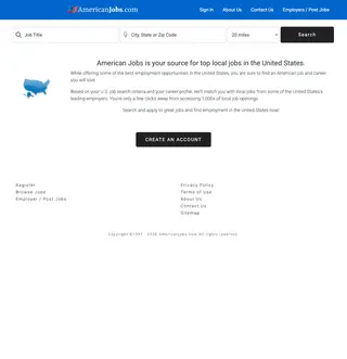 Americanjobs.com platform preview