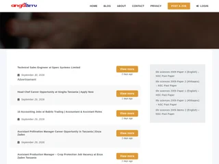 Angazetu platform preview Angazetu platform preview
