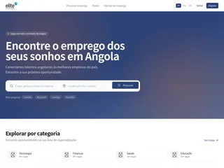 Elite Recruitment Angola screenshot preview